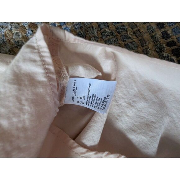 American Eagle Powder Pink Dress Shirt 100% Cotton Button Up XL Dressy Casual - Picture 4 of 8